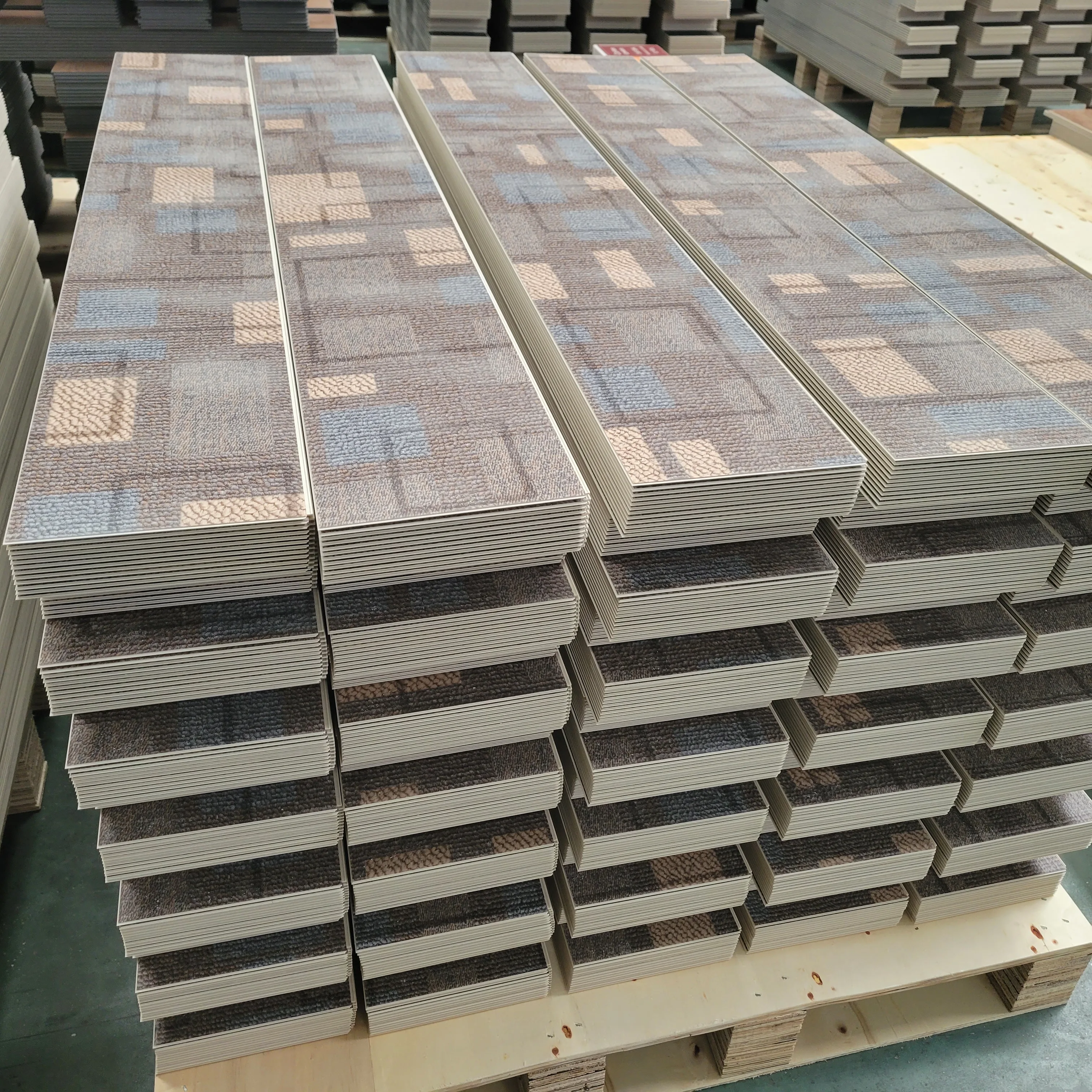 Floor Interlock Click 4mm Vinyl SPC Click Flooring Indoor Tiles