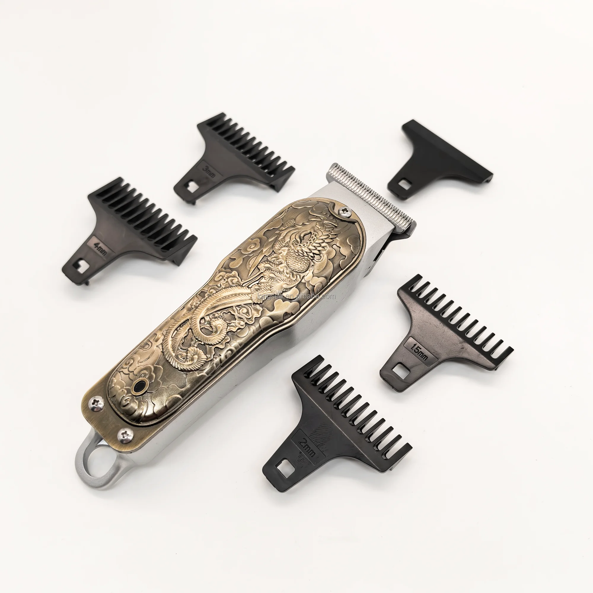 hot sell professional rechargeable clipper metal hair clipper men hair clippers machine cor vintage hair trimmers for barber men