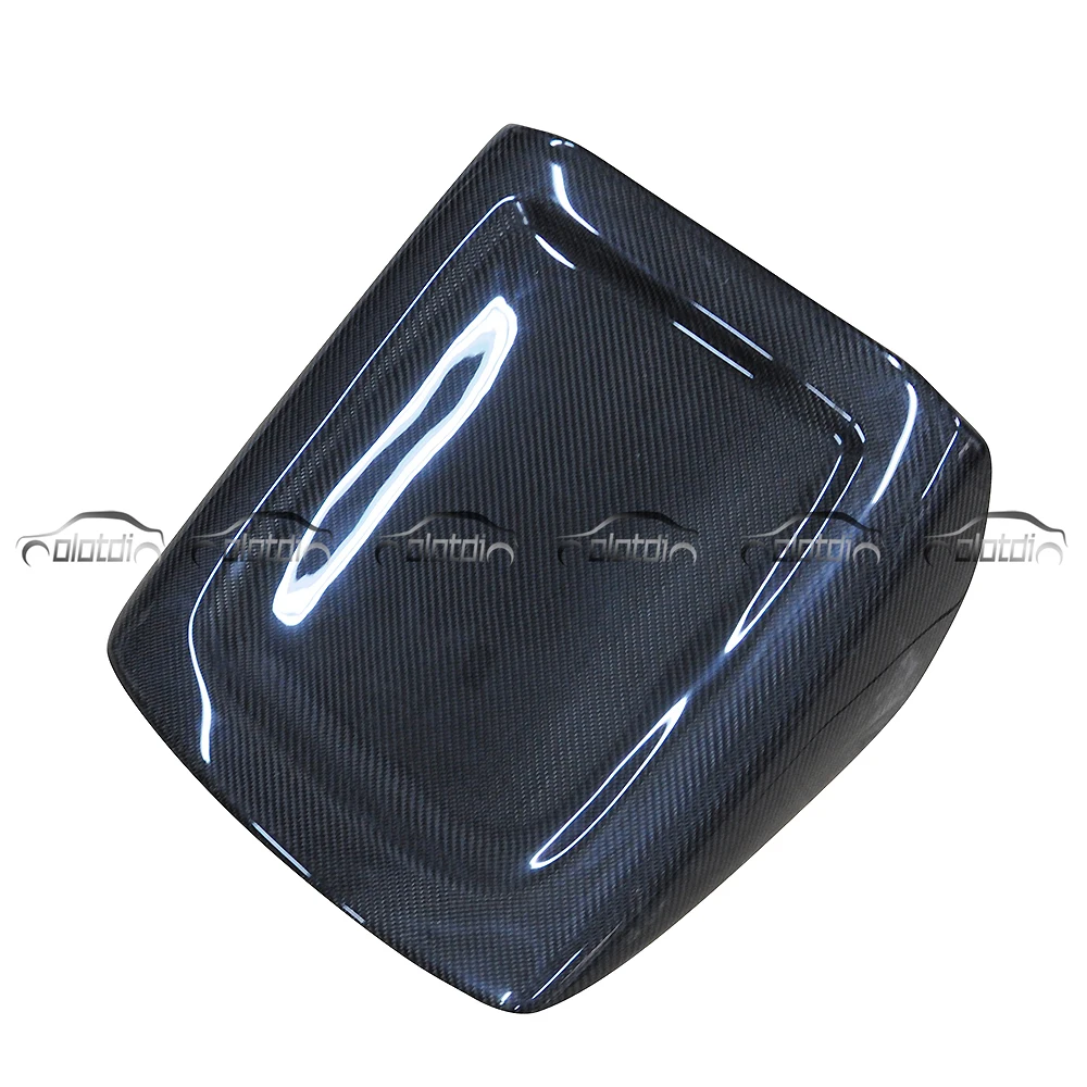 Car Interior Accessories Carbon Fiber Body kit Chair Back Seat Cover For BMW E46 M3 2 Door 1998-2004