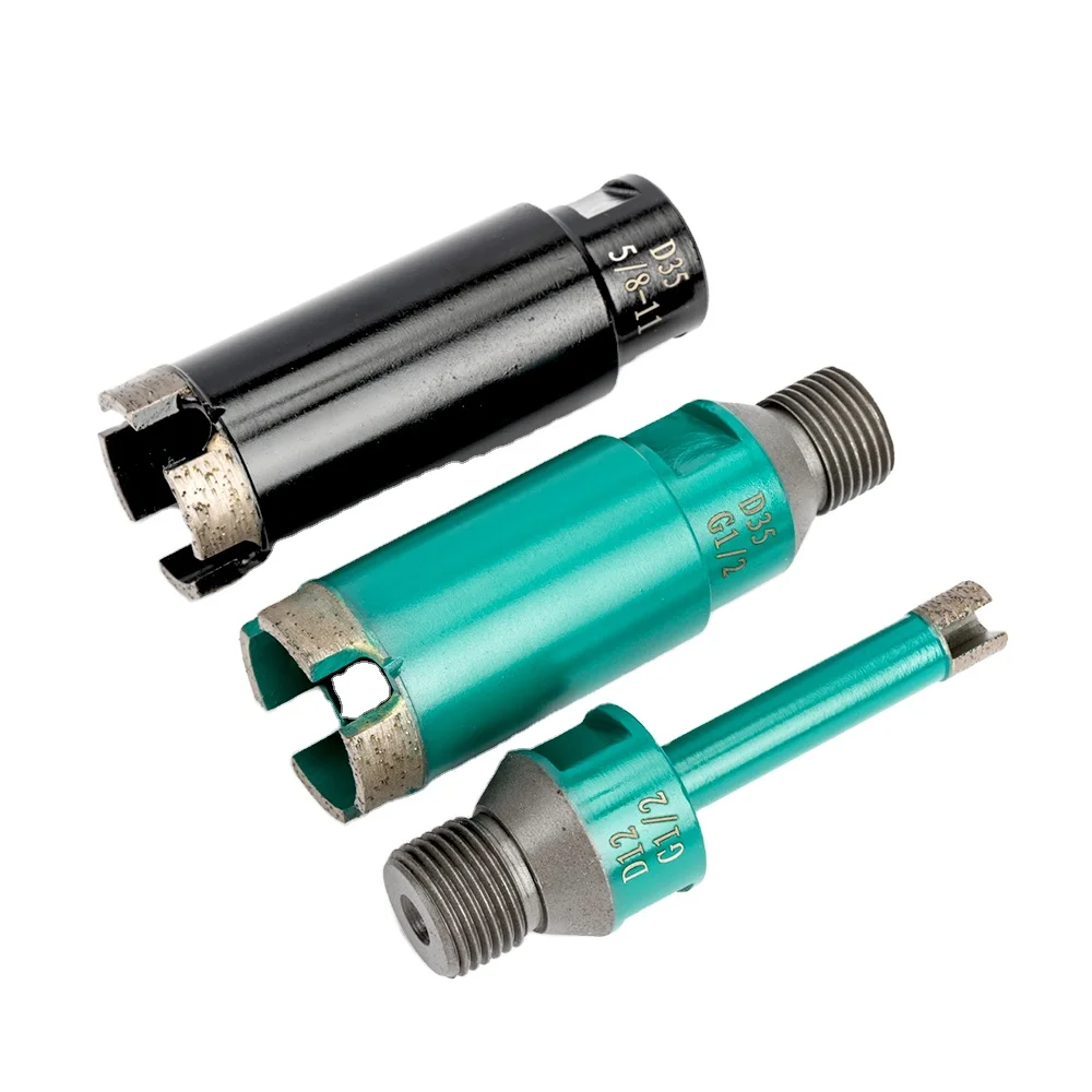 Custom Sintered Diamond Hole Saw Core Drill Bit M 14 Wet Dry Drilling Stone Concrete Brand Factory