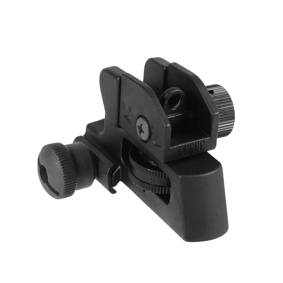 Tactical A2 Type Front M4 Rear Post Fixed Match-Grade Adjust ar15 rear sight Rapid Backup Rifle Iron Sight for Hunting Airsoft