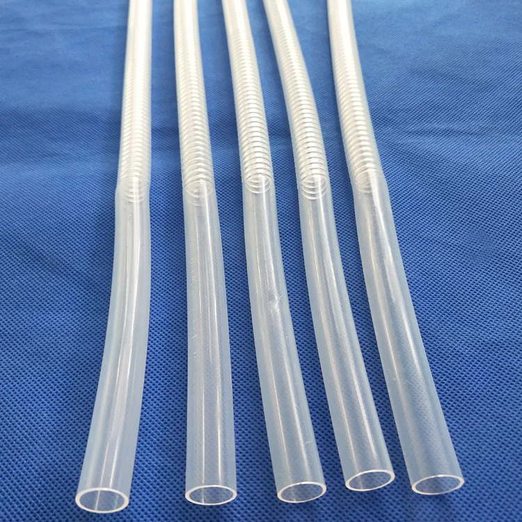 
Dankai 100% Virgin Transparent 1/2 FEP Corrugated Tube 