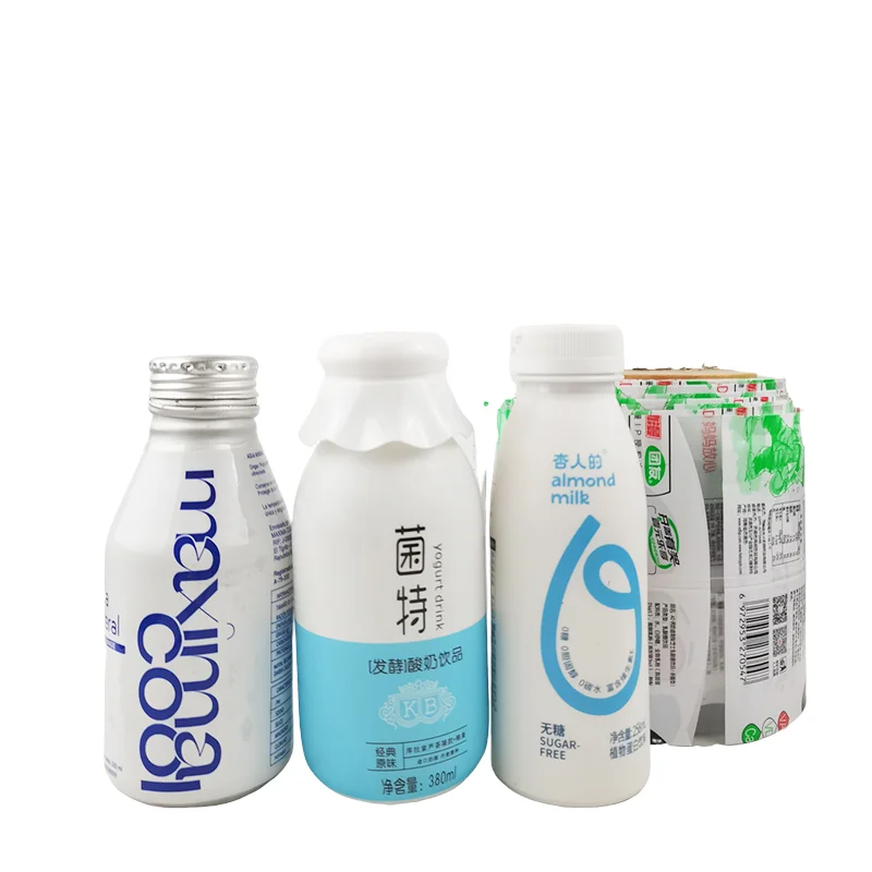 Custom Printed Waterproof PVC PET Plastic Shrink Label Heat Shrink Wrap Packaging Film for Bottle Label Sleeve for Beer