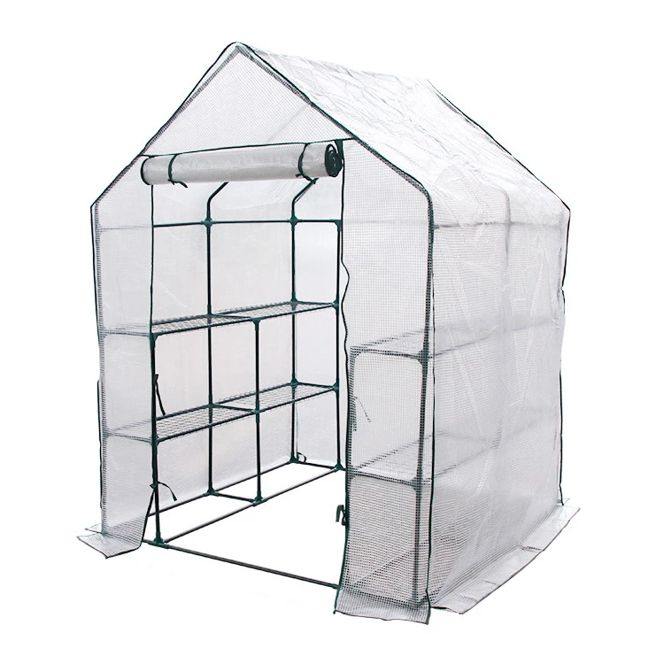 Wholesale Garden Plastic Walk In 3 Tiers 8 Shelves Greenhouse Green House For Herb And Flower