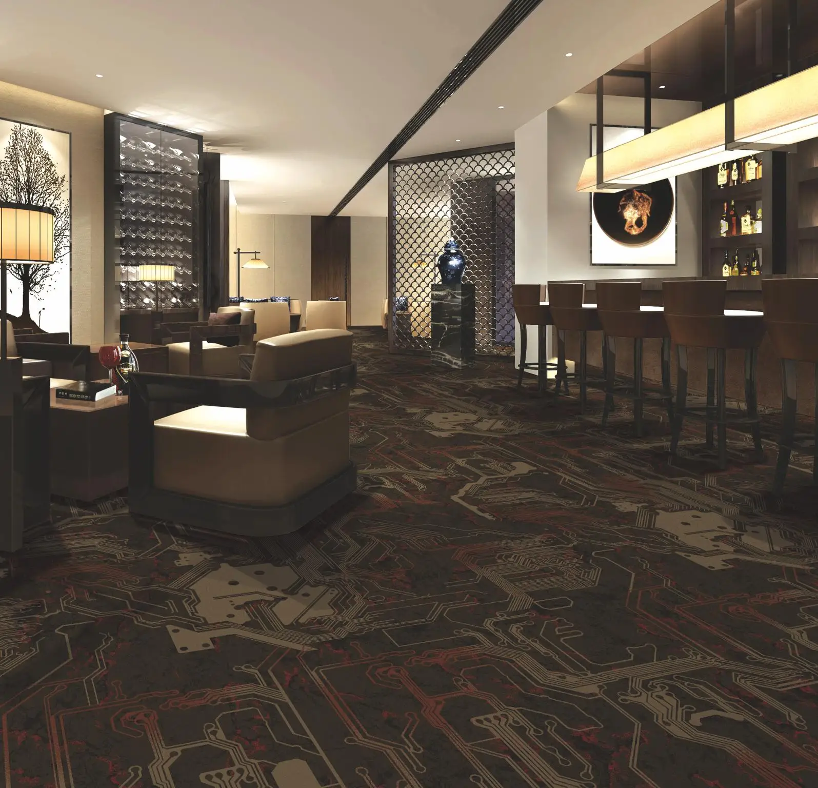 Premium Quality 5 Star Hotel Carpet Wool And Nylon Carpet For Bedroom Decoration Banquet Hall Axminster Carpet