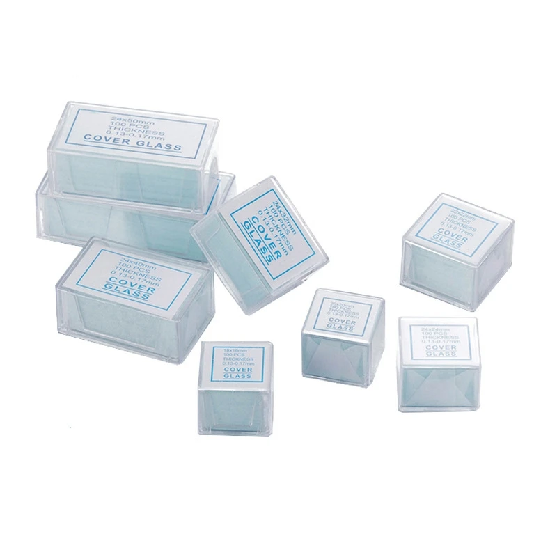 Laboratory Disposables Glass Slide Cover 50 place 7101 7102 Microscope Slide Slip