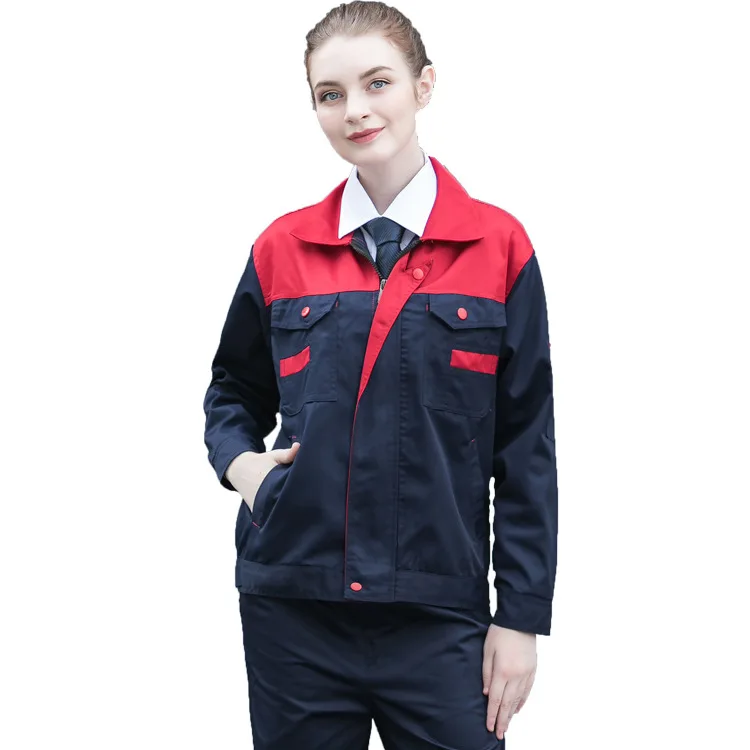 Professional manufacturer custom unisex workers 100% cotton workwear uniform