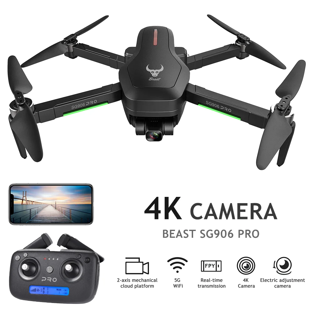 
SG906pro SG906 pro GPS Brushless 4k Rc Drone With 5g Wifi Fpv Drone Two-axis Anti-shake Camera Rc Quadcopter Drone 