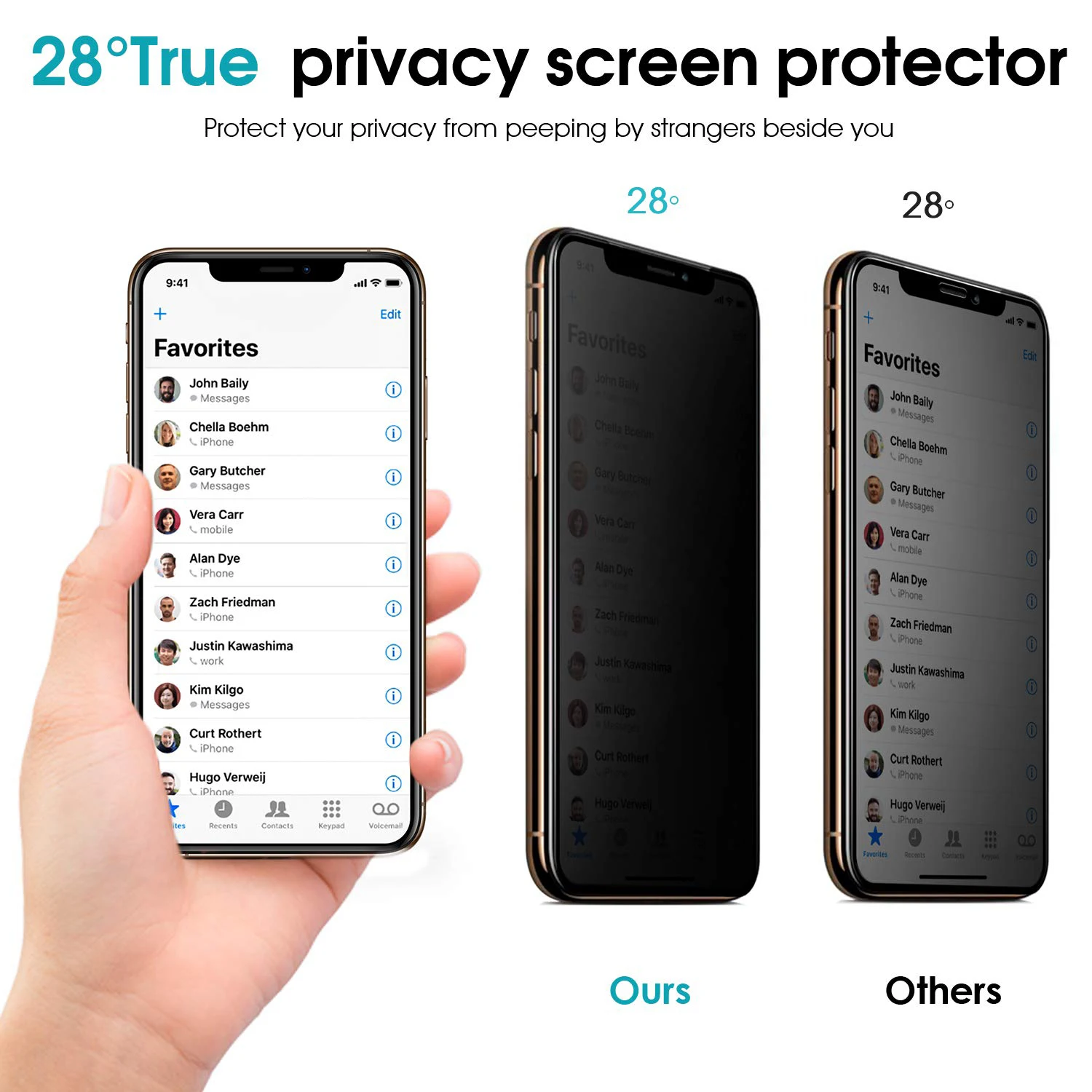 9H 2.5D Full Glue Mobile Phone Anti Spy Privacy Filter Tempered Glass Screen Protector For Xiaomi Redmi 9 9A 9C Pro Prime