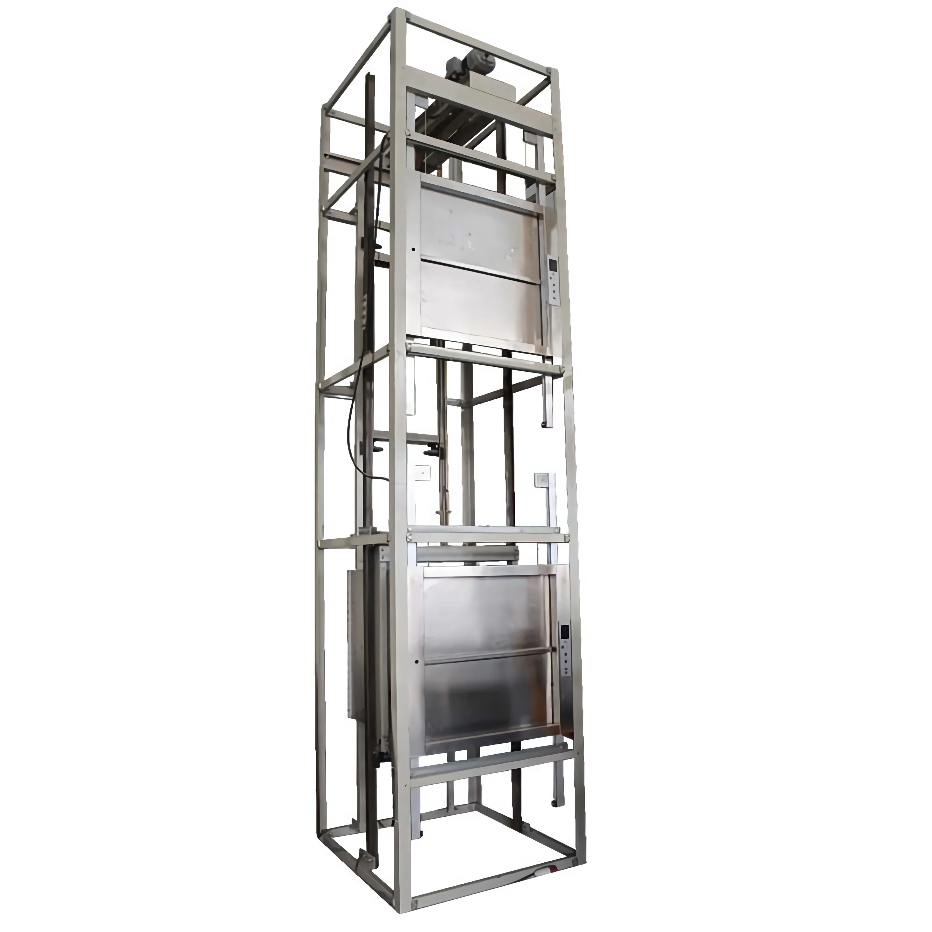 2 Stop Residential Restaurant Automatic Groceries Laundry Commercial Small Mini Mezzanine Material Cargo Lift Dumbwaiter