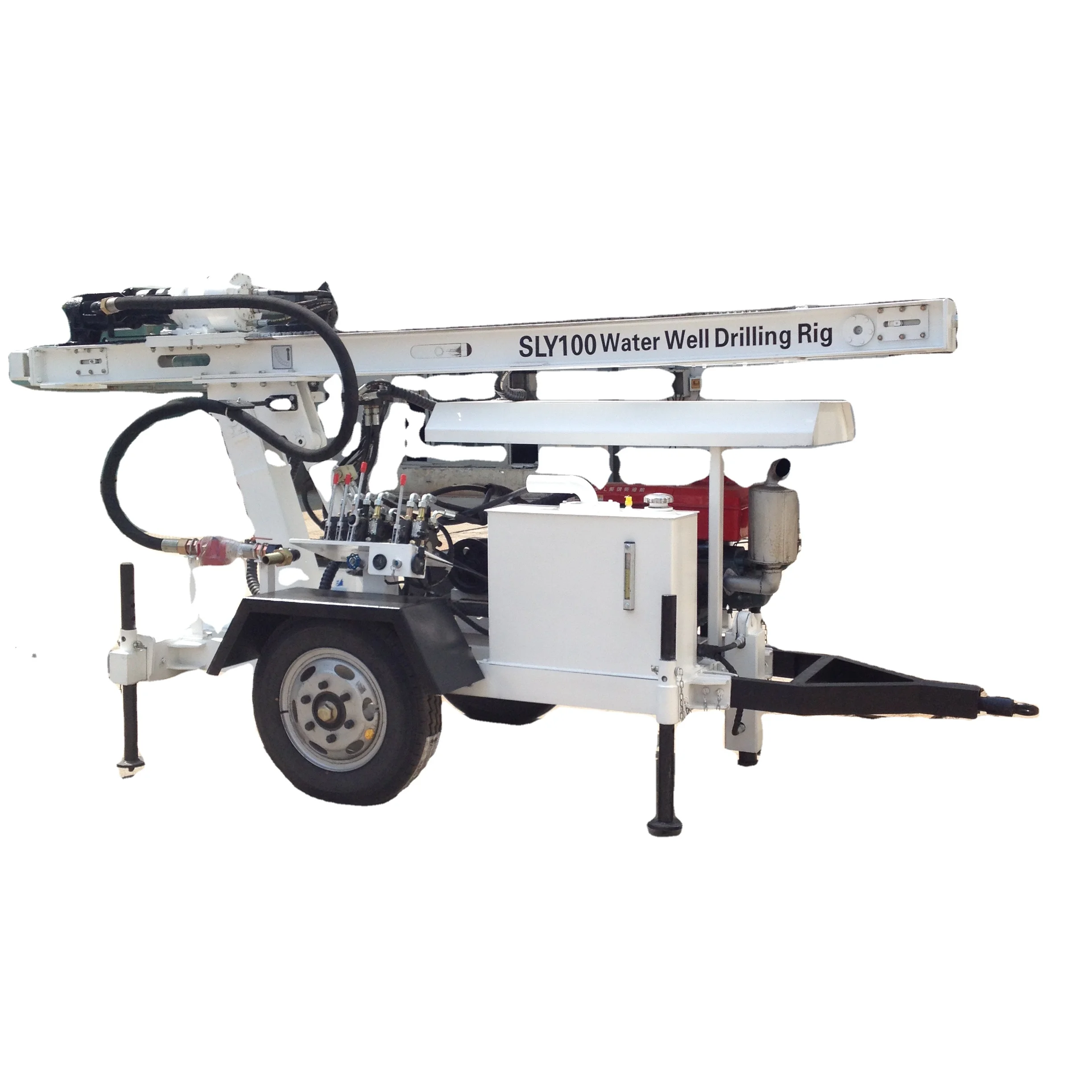 small portable  dth and rotary water well  drilling equipment  SLY100