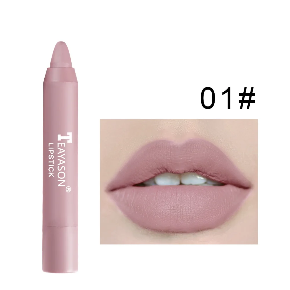 Teayason Lipstick Pencil Top Quality Waterproof Dropshipping Makeup Lip Plump Pencil Lipstick