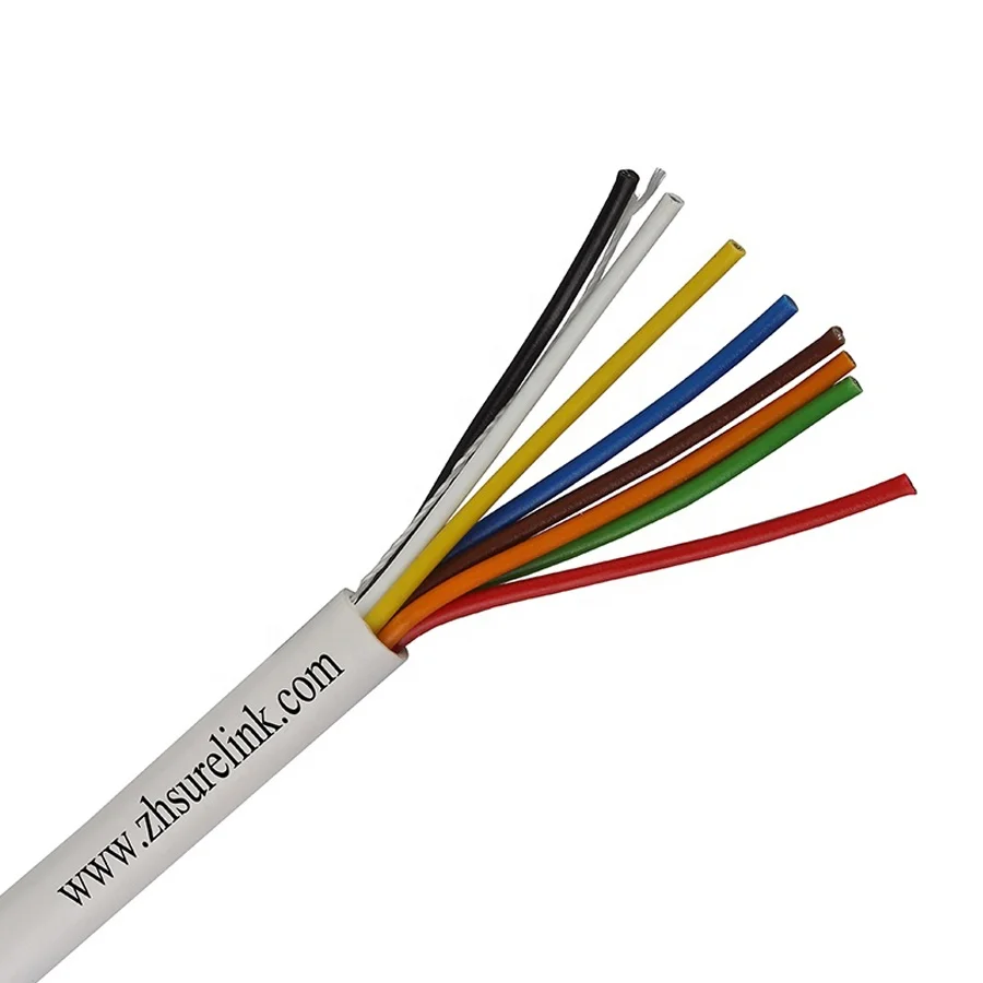 Surelink Security Alarm Cable signal cable burglar 4 Core 6 Core 8 Core Multicore Unscreened Unshielded Shielded Alarm Cable