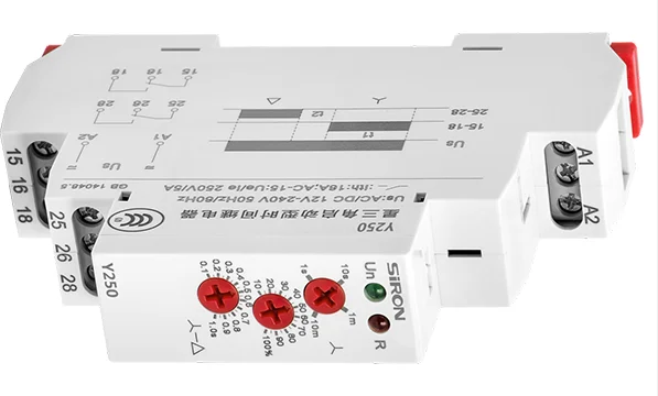 SiRON Y25 Delay On Motor Star Delta Starter Timer Relay