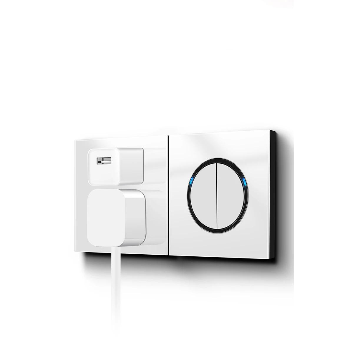 S3Y Wifi+Zigbee Smart Home Electrical Scene Switch 100% Succcess Operation Smart Touch Switches Google Home Alexa Switch