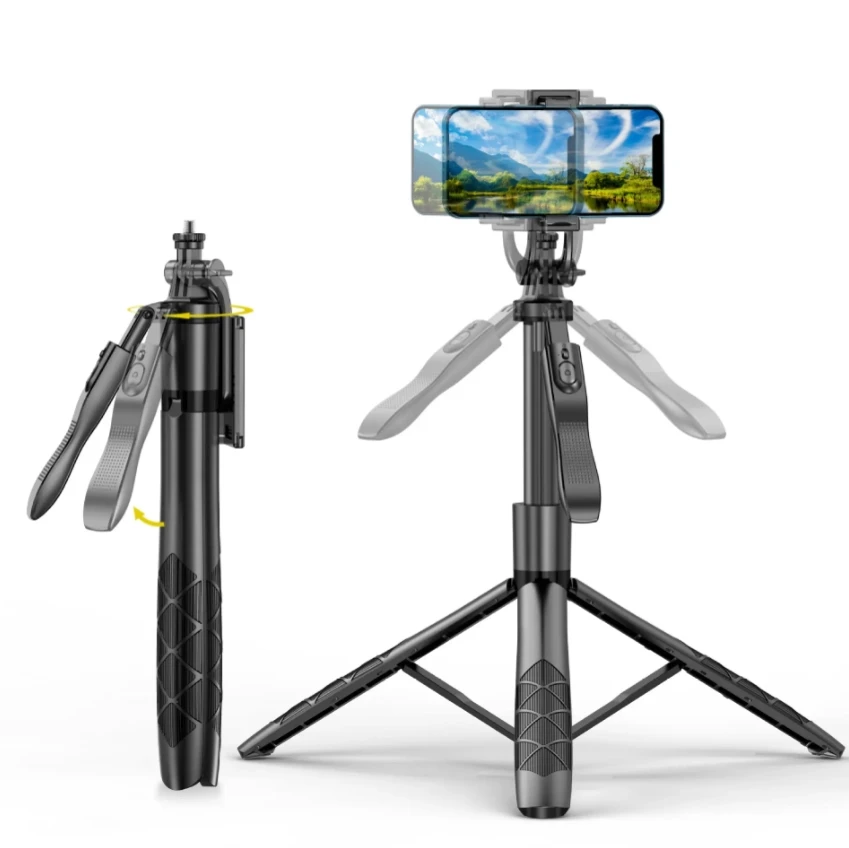 Multifunctional Umbrella Stand Balance Steady Shooting Live Bluetooth Tripod Selfie Stick 360 Degree Rotation Cell Phone Live
