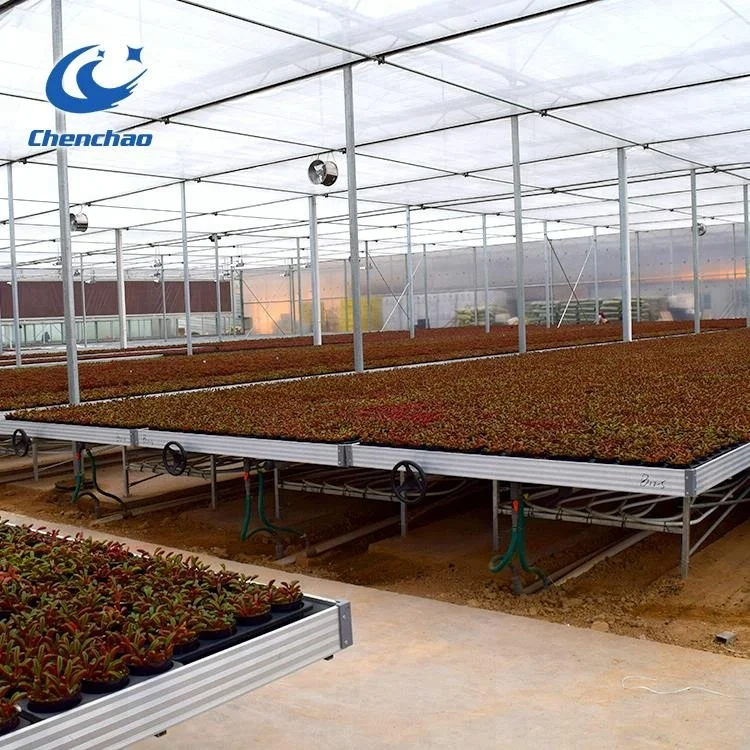 hydroponics Rolling Benches flood tables ebb flow tray