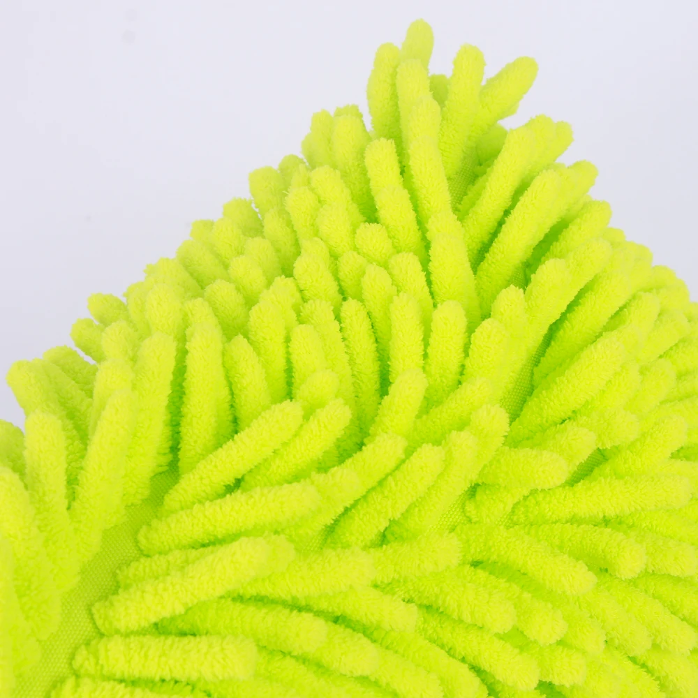 ZM0014 mitt  Direct factory selling microfiber quick dry chenille mitt for car cleaning and house clean hot sale