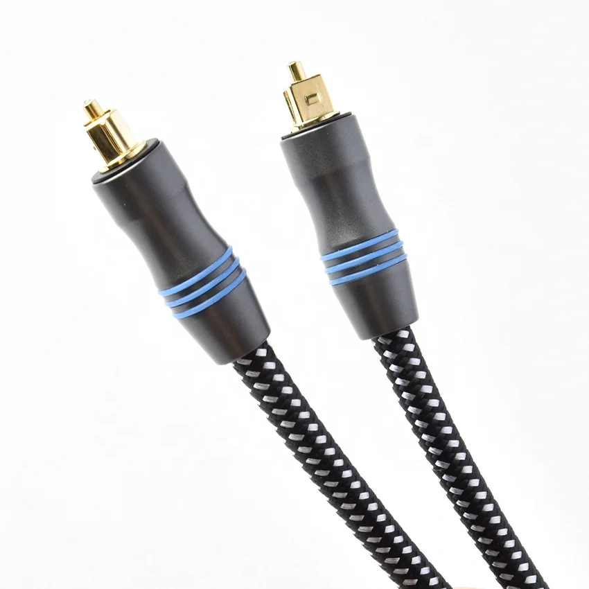 
High quality digital Fiber optical cable audio toslink audio cable 