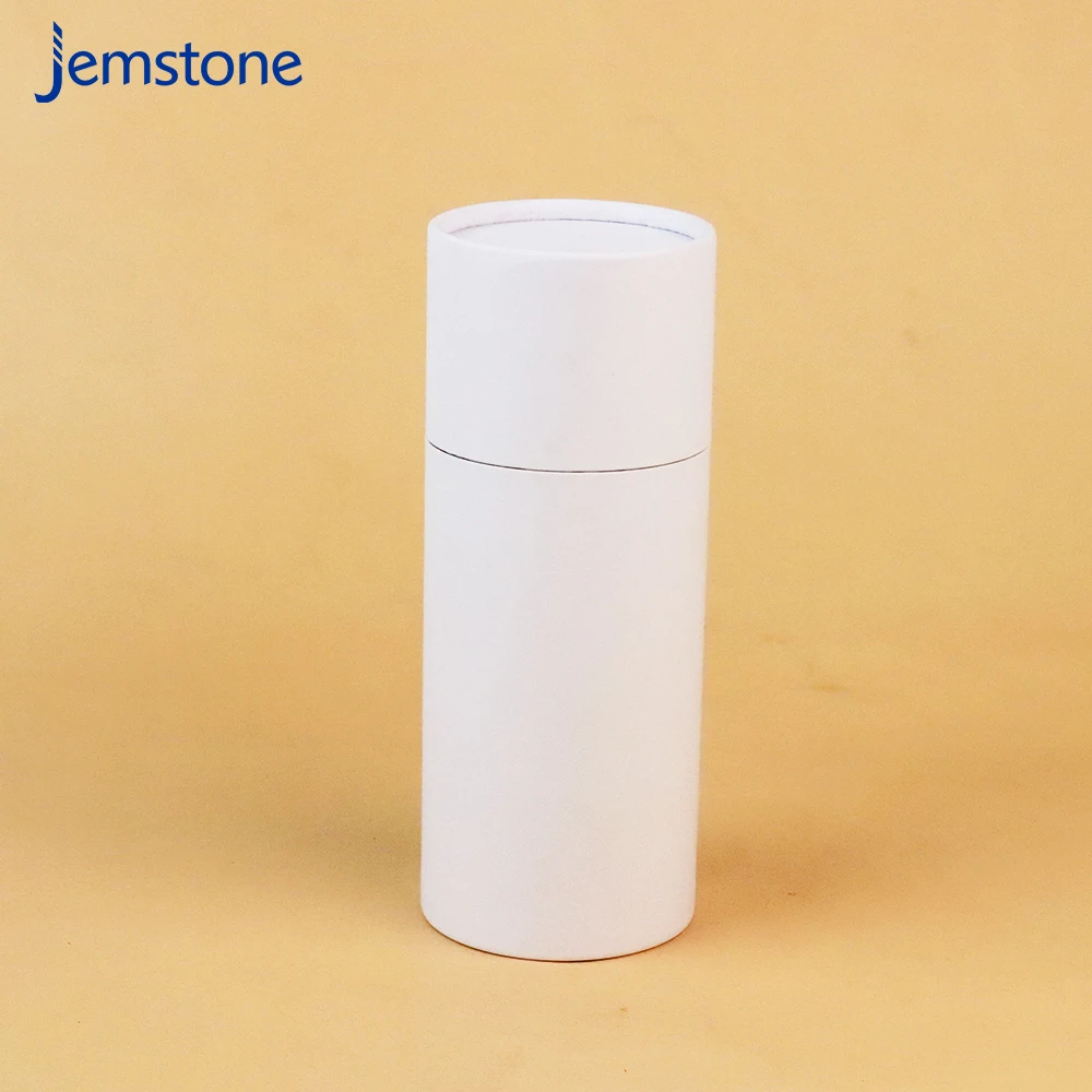 Factory Recycled Round Cylinder Cardboard Tubes Packaging Black white brown Kraft Paper Tube