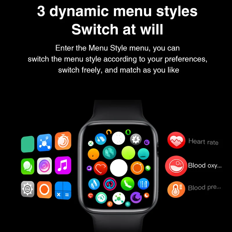 2021 HW22 Smartwatch 1 75 дюймов HD экран вызова Фитнес Бесплатная reloj inteligente Серия 6 hw22 умные часы для apple