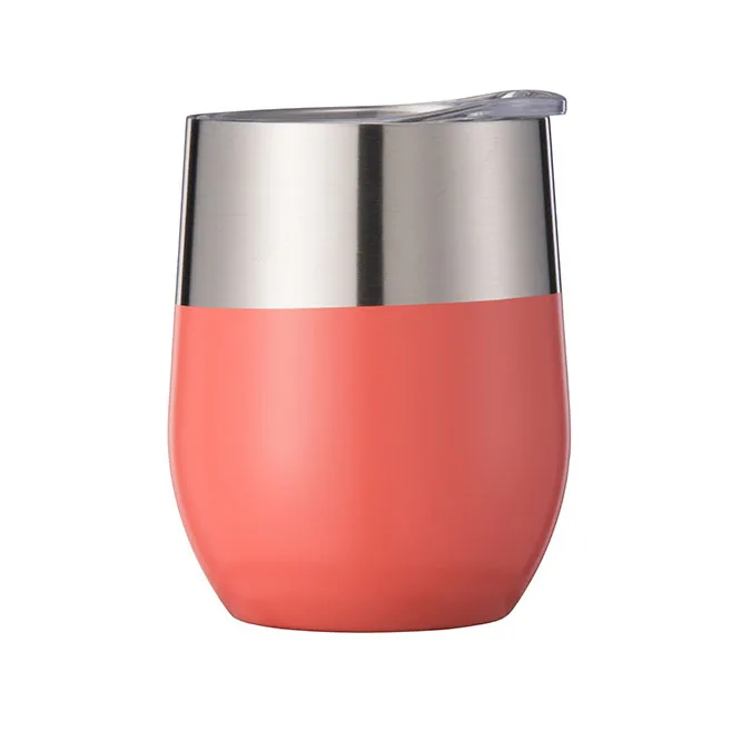 hot style Egg Shell Double Vacuum Pot Stainless Steel 12OZ Egg Cup