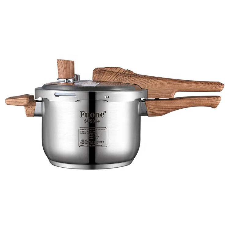 Commercial Stainless Steel Multifunctional Steamer Pressure Cooker Pot 3L-11L Induction and Gas Cooker for Home Kitchen Use