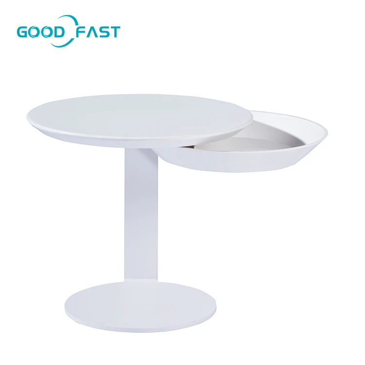 modern Painting steel and ABS Plastic luxury round coffee table set living room