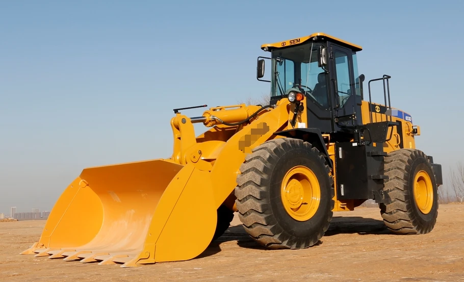 China 5 ton Wheel Loader SEM653D with spare parts in Stock with best price