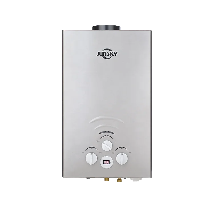 New Design 8L Professional Wholesale Price JunSky Propane Gas Water Heater For Hotel