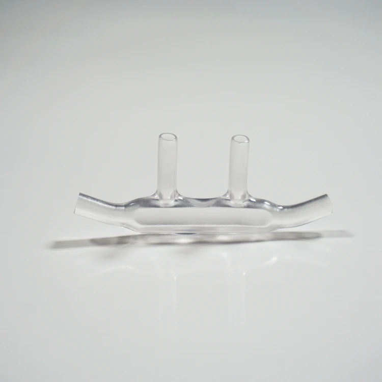 Nasal cannula oxygen tube PVC soft-tip/ clean/ clear Nasal cannula prongs transparent Nasal cannula soft tip
