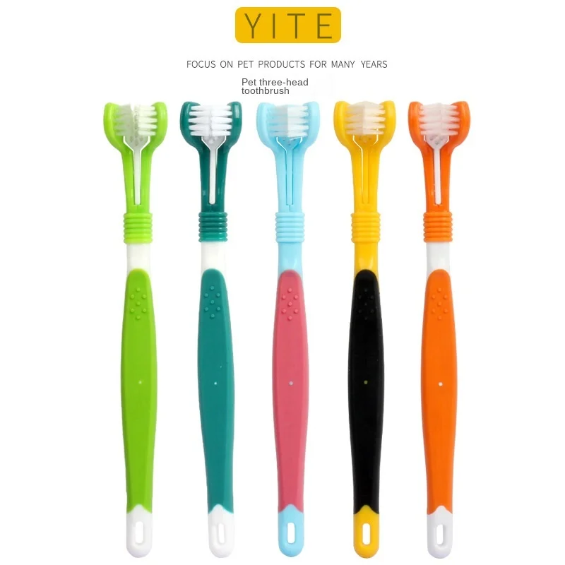 
Wholesale Cleaning Pet Dog Tooth Brush Stick Dog Toothbrush 