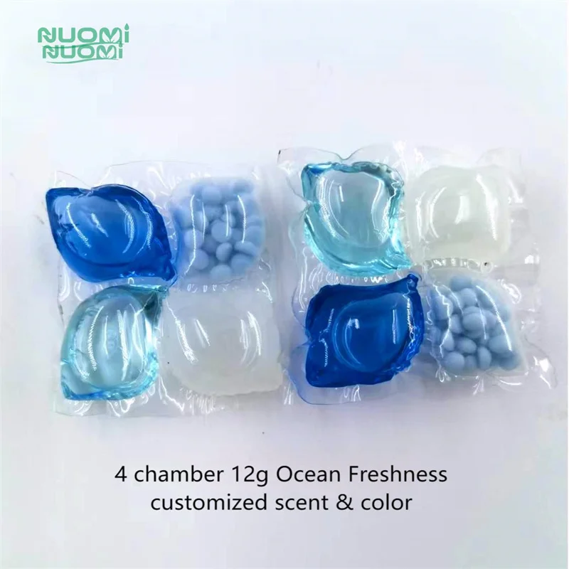 2024 Best Selling Disposable Laundry Detergent Pods Liquid Capsules for Apparels Wash