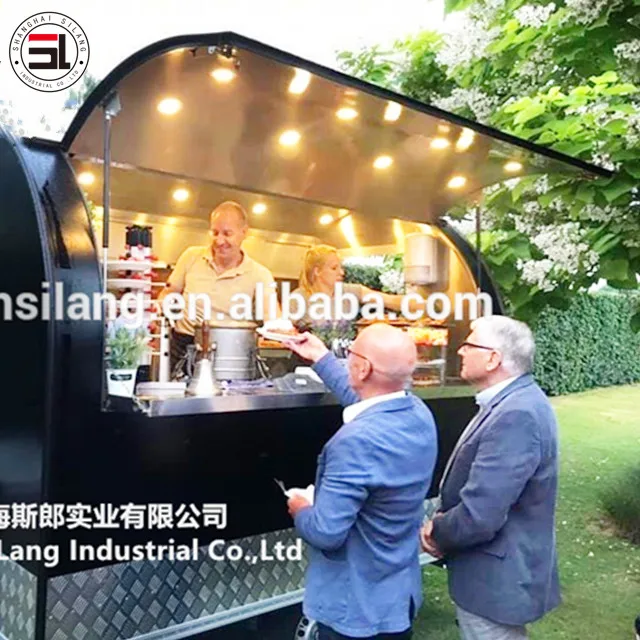  Высококачественный трейлер для продуктов питания shanghai silang грузовик мороженого хот-догов Прямая продажа с завода Мобильная тележка