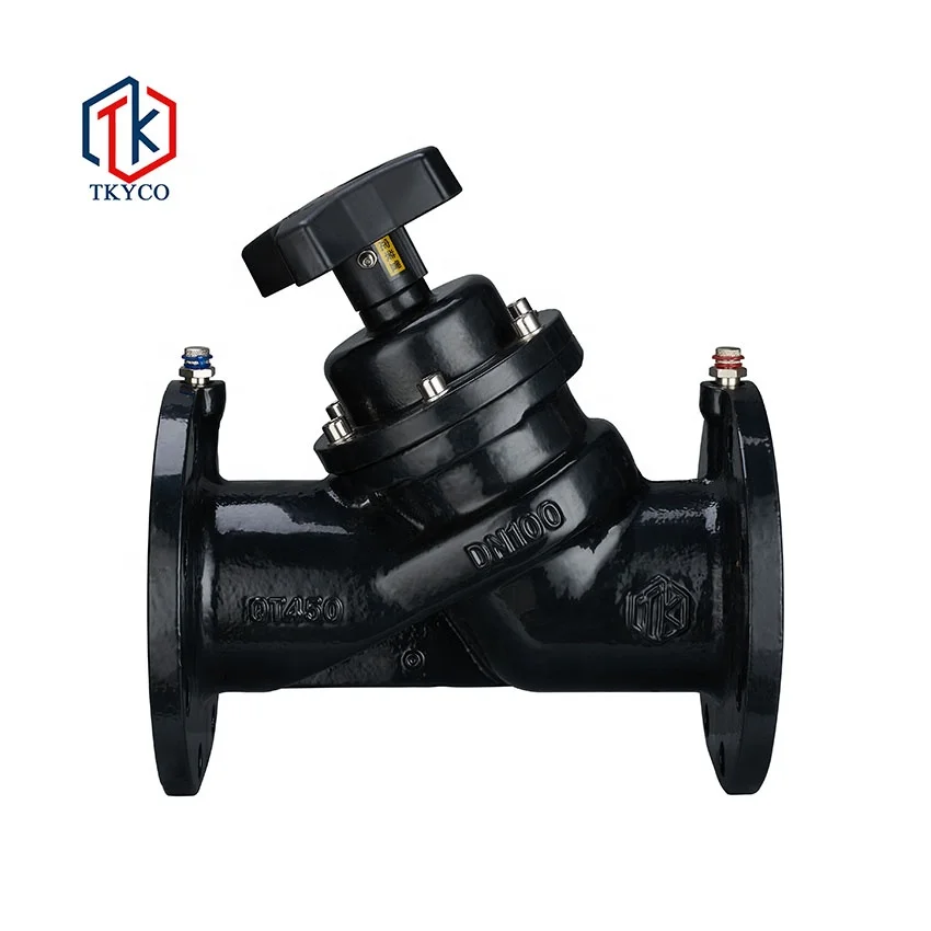 GB Black static balance valve Hydraulic control valve