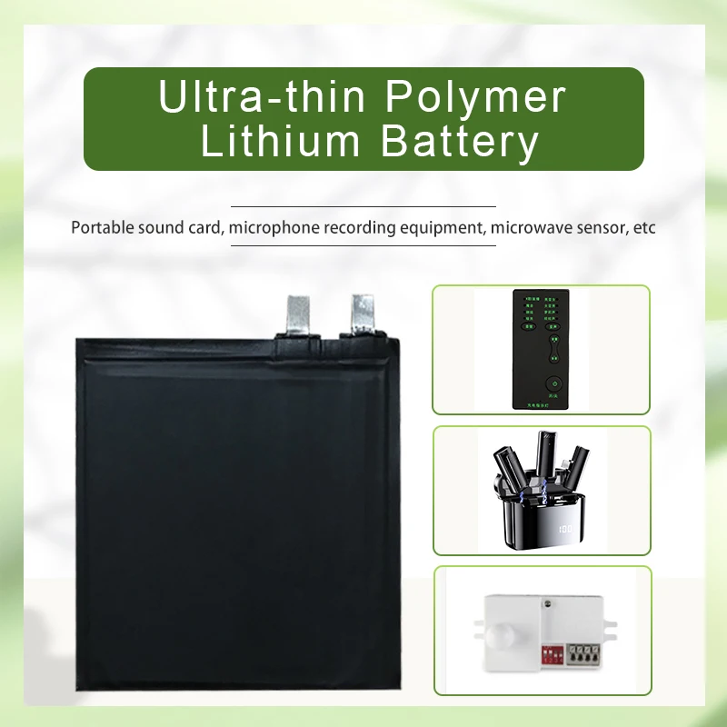 Wholesale 084545 100mAh ultrathin rechargeable lithium ion lipo batteries