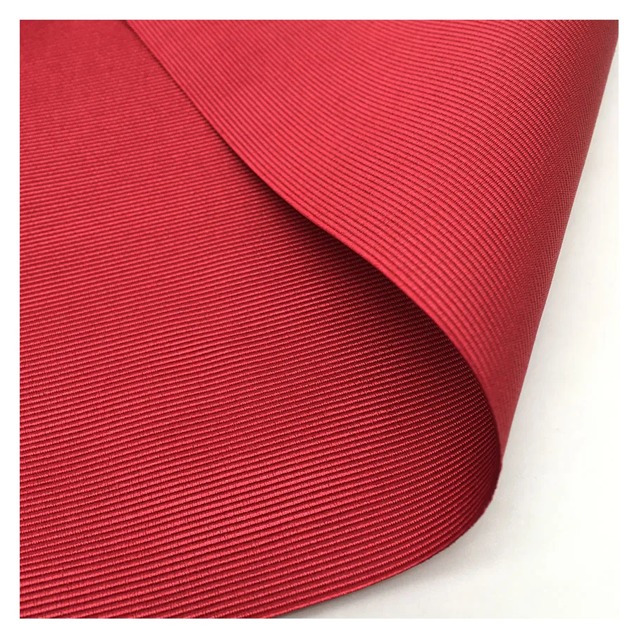 wholesale custom 100% polyester shantung silk fabric for bag/luggage