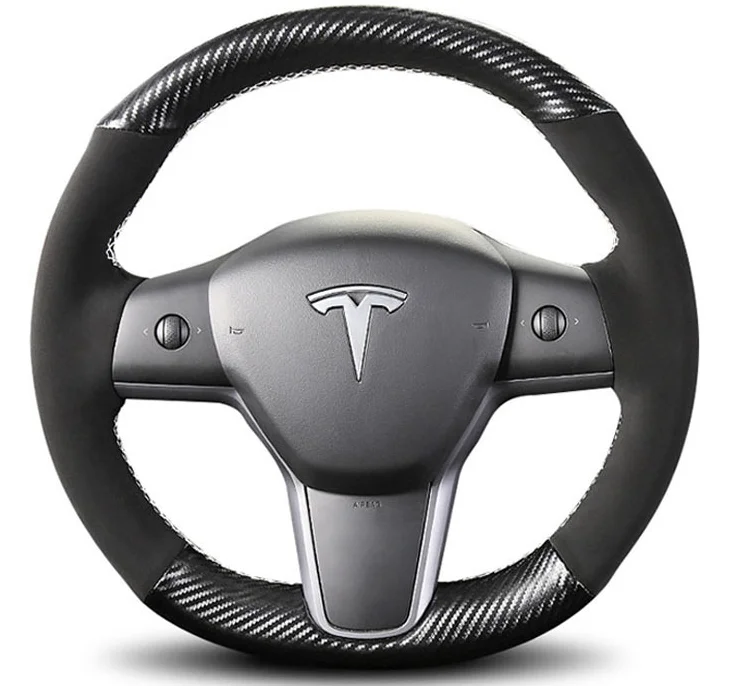 Tesla vehicles car accessories steering wheel decoration protective cover for competitive price