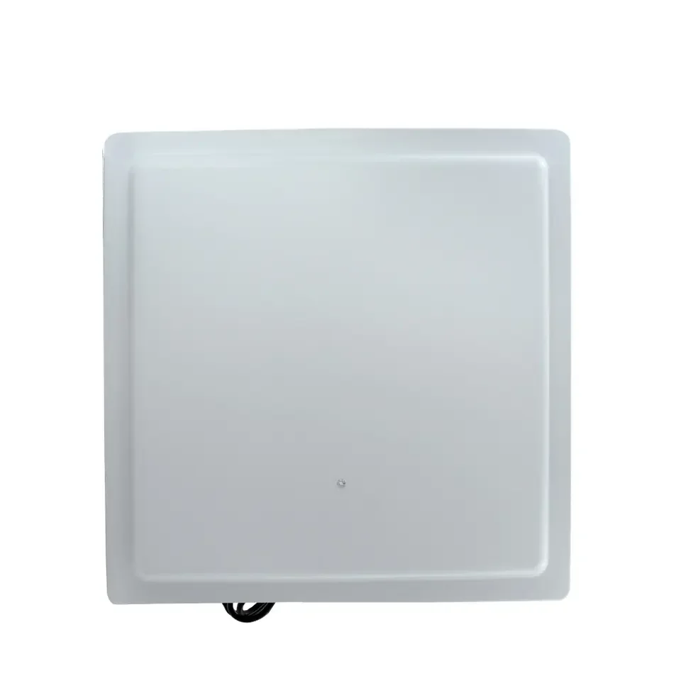 20 meters long range UHF integrated Reader 12dBi wall mounted UHF rfid fixed reader with E310 chip