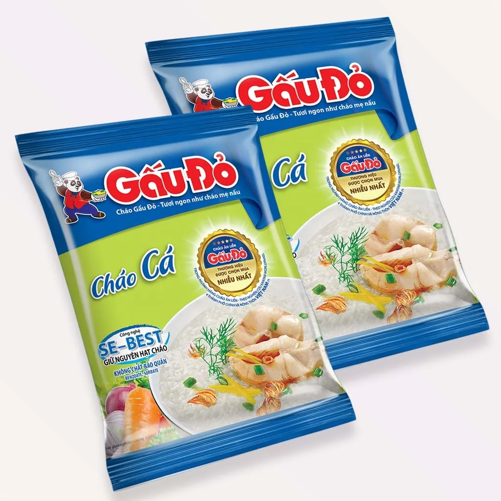  Мгновенная каша с рыбой GAUDO новый вкус супер вкусный и здоровый для домашнего