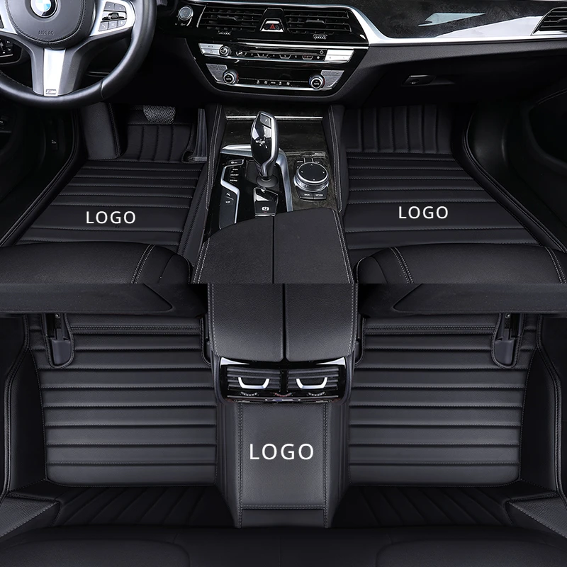 Автомобильные коврики с объемными полосками на заказ для Skoda FABIA 2008-2019 Octavia 2007-2022 аксессуары салона автомобиля