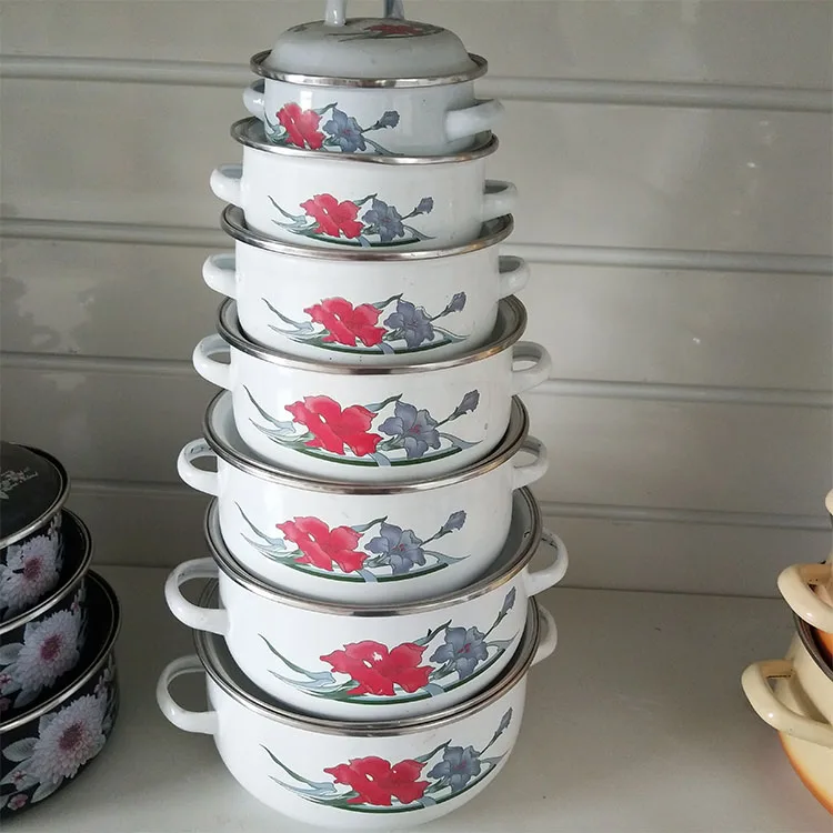 High Quality cooking pot Home goods various color restaurant hot pot ceramic casserole with lid