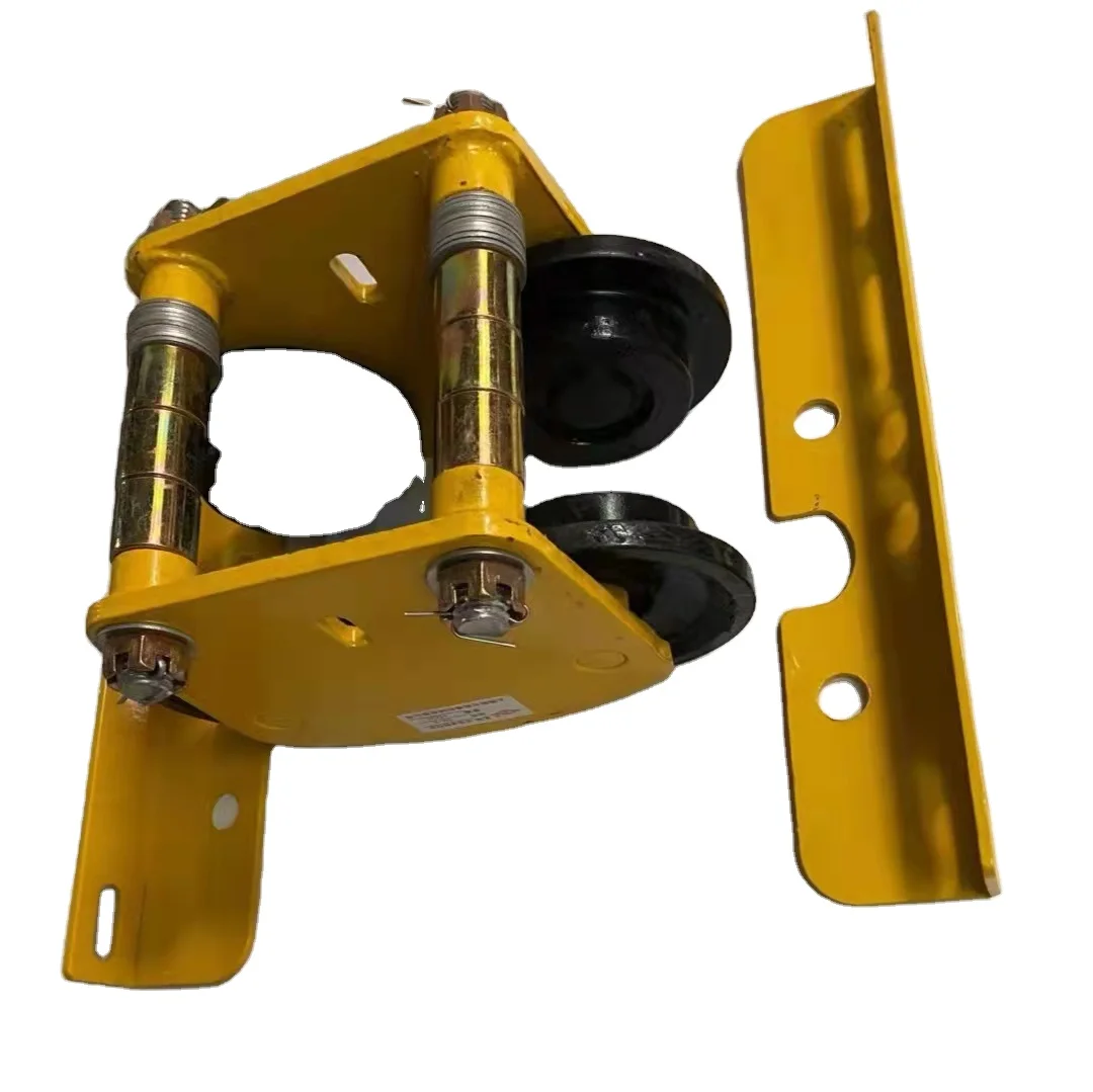 Miniature electric hoist sports car home manual hand push sports car I-beam traveling crane 0.5 tons