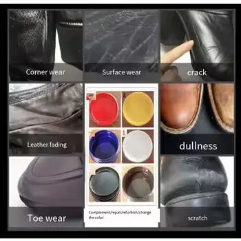 Grey Complement Color Correction Leather Car Seat Dyestuffs Product Oil Leather Shoe Care