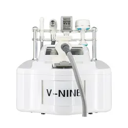 Newest V9 vline body shape +Cavitation + RF+Vacuum Roller+BIO+vela slimming fat loss skin tightening Machine