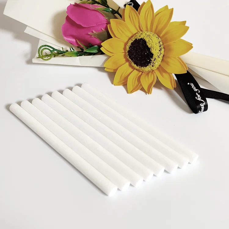 High Quality Filter Absorbent Cotton Wick  White Fiber Cotton Stick Polyester Fiber Refill Sticks