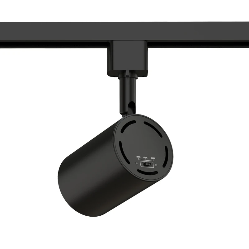 7W 10W 15W 20W 25W 30W ETL DLC 3 Phase Dimmable LED Track Light for Stores