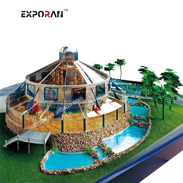 Архитектурная модель фабрики австралийского ресторана