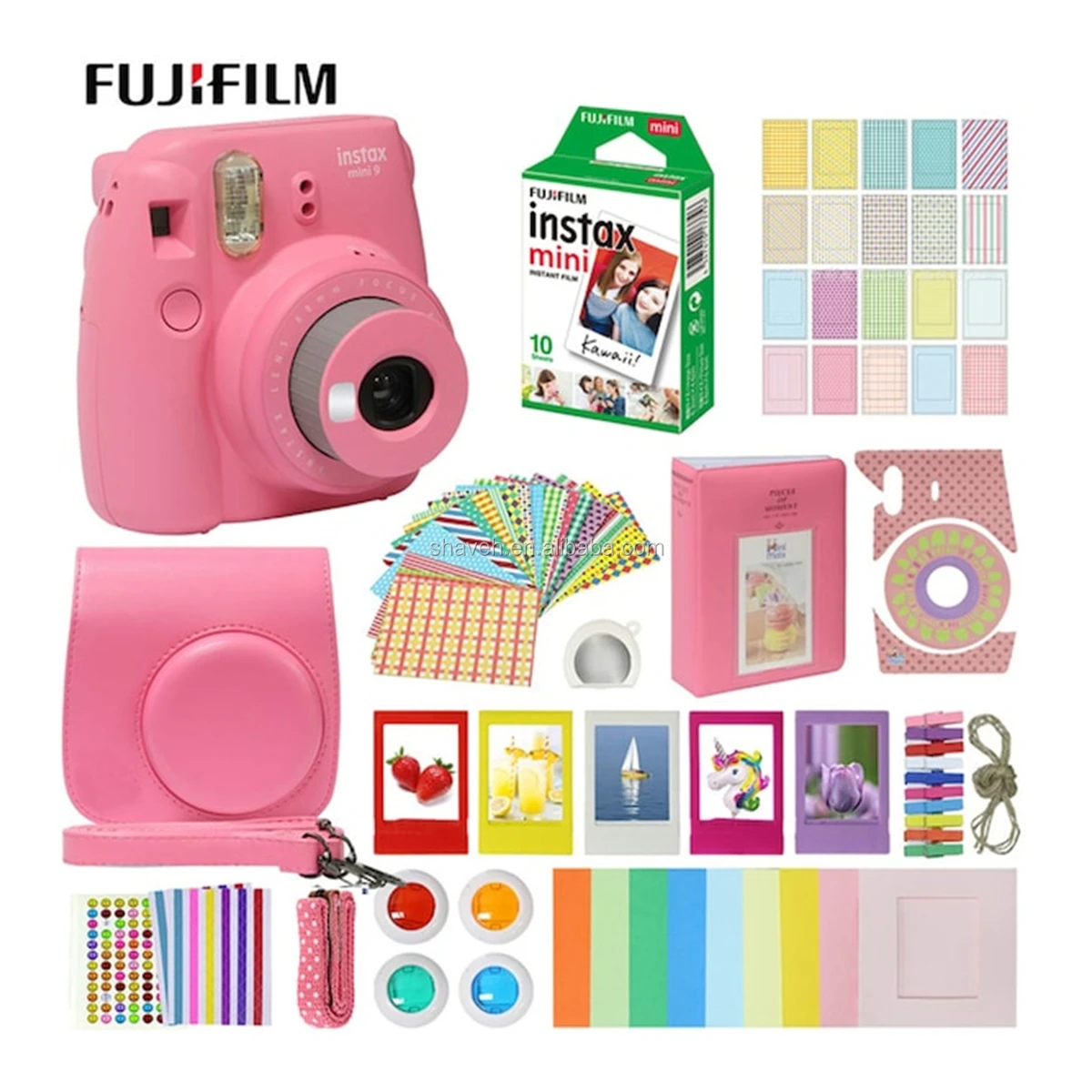 
Камера Fujifilm instax Mini 9 мгновенная камера и аксессуары 