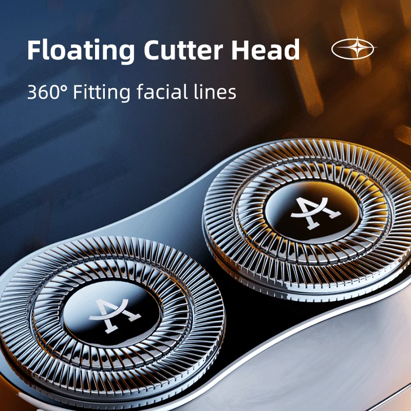 Private Label Smart Screen display luxury wholebody metal alloy adult electric shaver trimmer